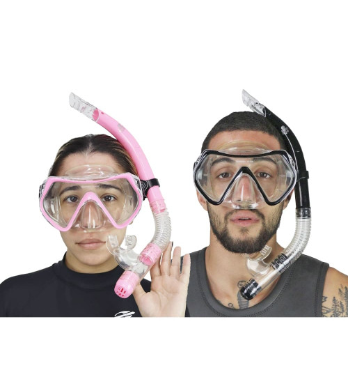 2(dois) Kits de Mergulho Fun Dive Motion - Rosa e Preto