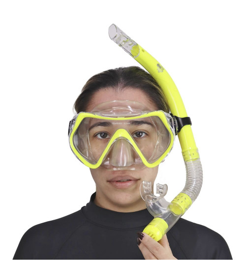 2(dois) Kits de Mergulho Fun Dive Motion - Amarelo e Preto