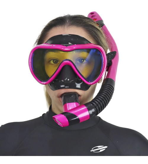 Kit de Mergulho Vision II Clear Super Dry Dive Motion