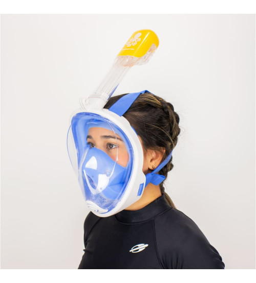 Kit de Mergulho Full Face Dry Dive Motion