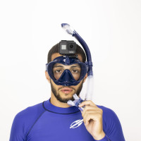 Kit de mergulho Vision Dry Gopro Pro (Dry ou seco) Azul Marinho