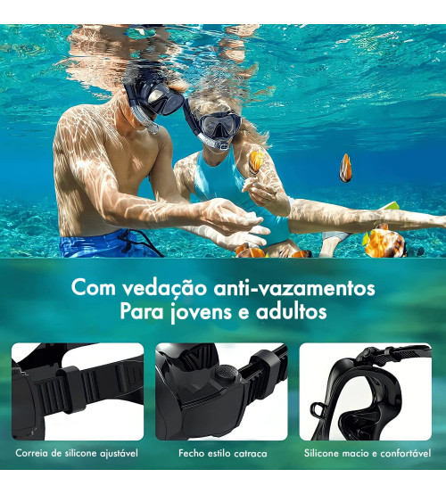 Kit de mergulho Vision Dry Gopro Pro ( "seco" ) - Preto