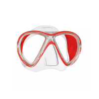 Máscara de Mergulho Mares X-VU LiquidSkin - Vermelho