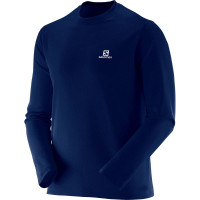 Camisa UV 50+ Salomon ActiveDry Respirável Sports Azul