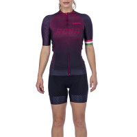 Camisa De Ciclismo Woom Supreme Rosa UV 50+ 2021