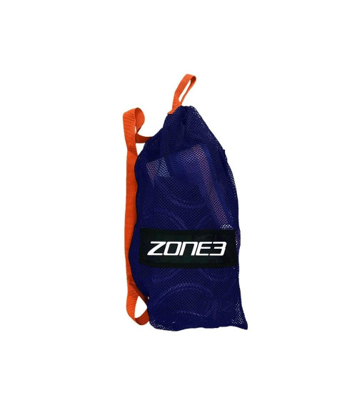 Mesh Bag de Treino Zone3 Azul/Laranja