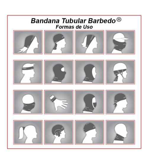 Head Wear Camuflado (Chapéu) Barbedo