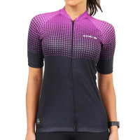 Camisa de Ciclismo DX-3 Feminina Fusion  UV 50+ - Rosa