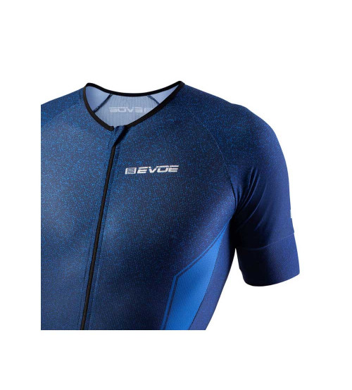 Macaquinho de Triathlon EVOE Masculino UV 50+ - Azul