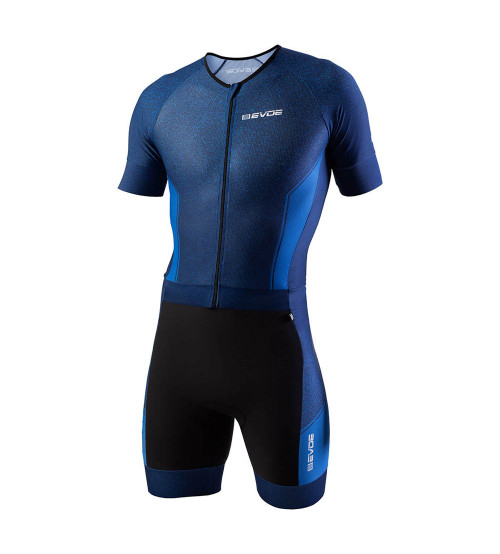Macaquinho de Triathlon EVOE Masculino UV 50+ - Azul