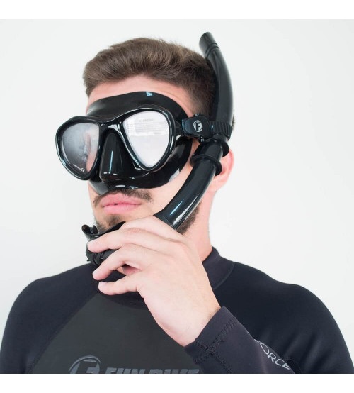 Kit de Mergulho Fun Dive Viper PRO Máscara + Snorkel 