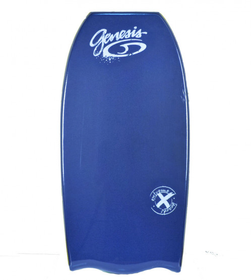 Prancha Bodyboard Genesis Extreme  - Azul Marinho/Limão