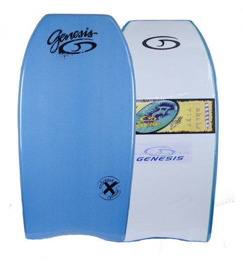 Prancha Bodyboard Genesis Extreme  - Azul BB/Branco