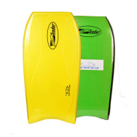 Prancha Bodyboard Genesis Tinder Adulto - Amarelo/Verde