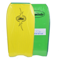 Prancha Bodyboard Genesis Tinder Infantil - Amarelo/Verde