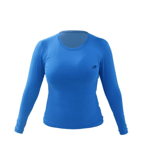 Camisa Feminina Mormaii Dry Action UV50+ 2021 - Azul