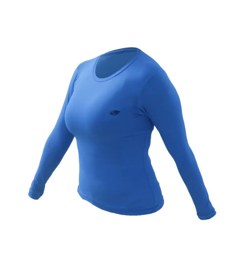 Camisa Feminina Mormaii Dry Action UV50+ 2021 - Azul