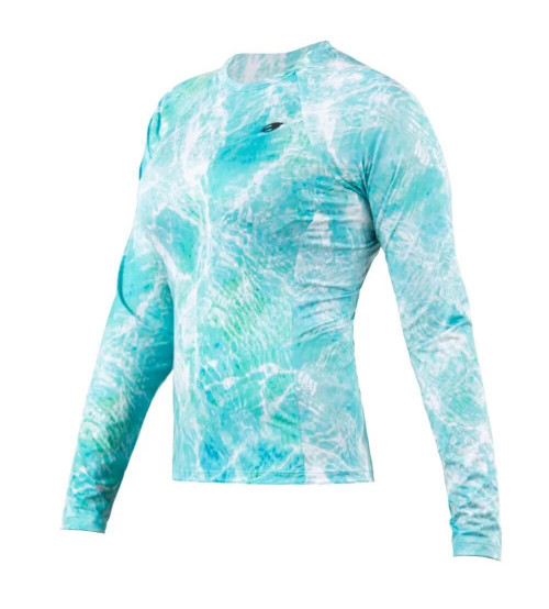 Camisa de Lycra Mormaii Proteção Solar UV50+ Dry Smart Feminina - Turquesa