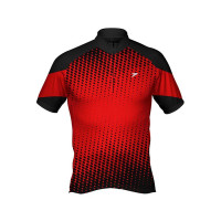 Camisa Ciclista Poker Com Zíper Nimble - Vermelho - P
