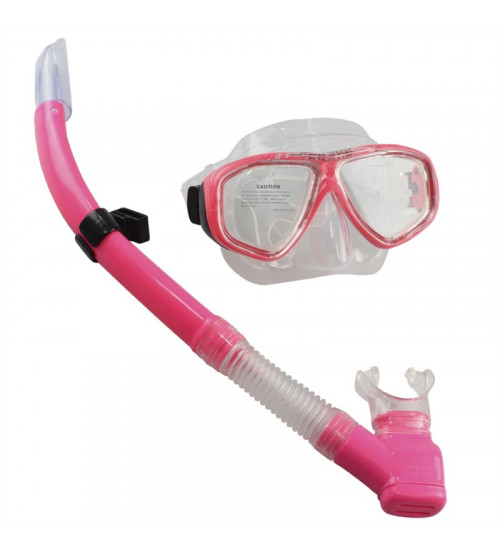 Kit de Mergulho Seasub Prata Máscara Splenda + Respirador Aero Pro